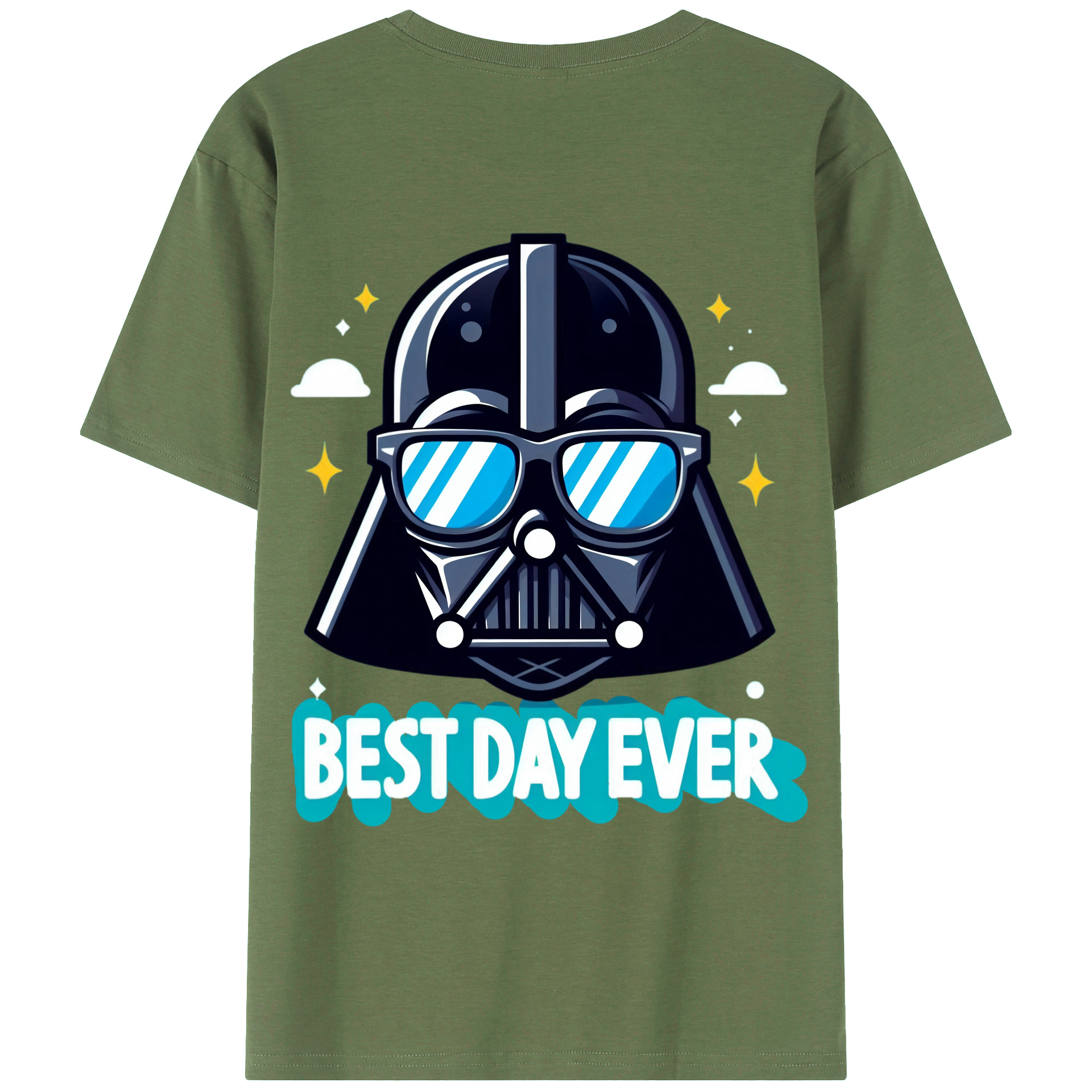 （画像用） スター・ウォーズ Star Wars 綿100％ メンズ半袖Tシャツ（バックプリント） 通気性